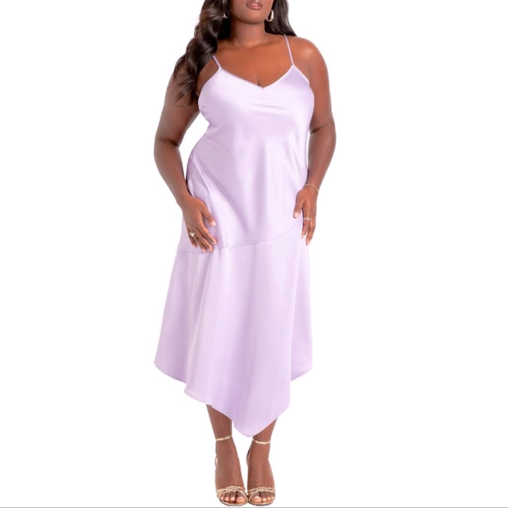 NWT Eloquii Satin Slip Dress